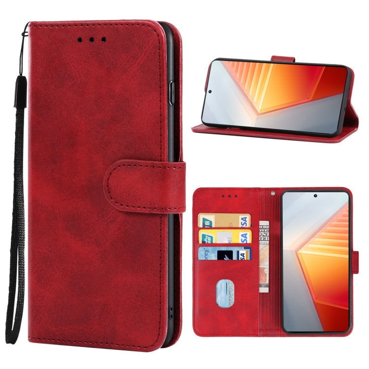 For vivo iQOO 10 Leather Phone Case