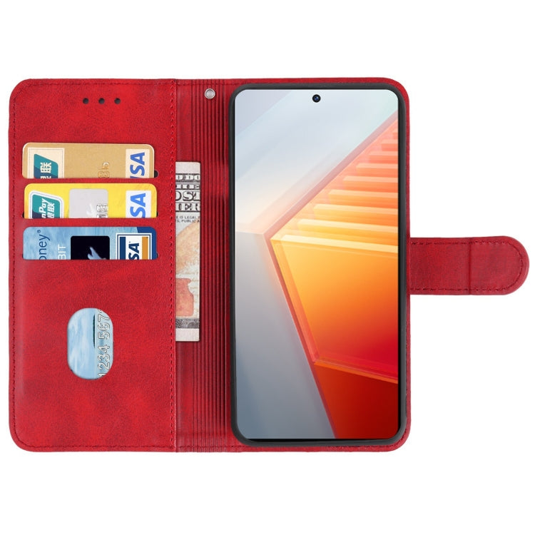 For vivo iQOO 10 Leather Phone Case