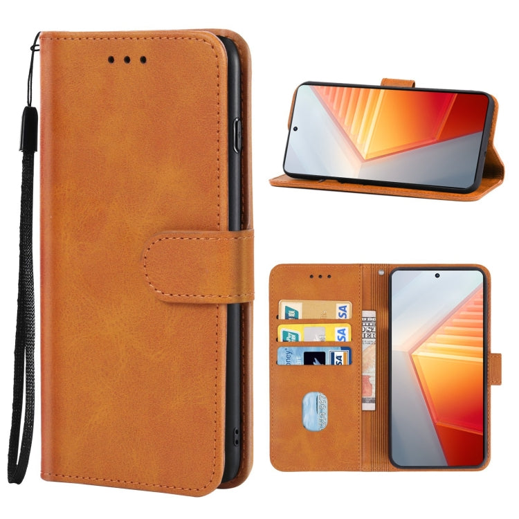 For vivo iQOO 10 Leather Phone Case
