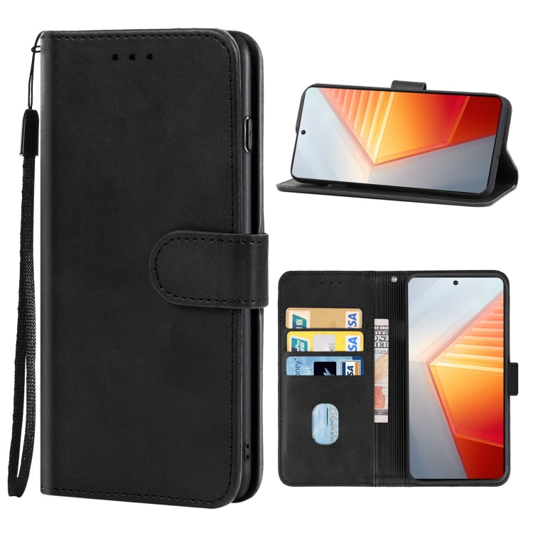 For vivo iQOO 10 Leather Phone Case