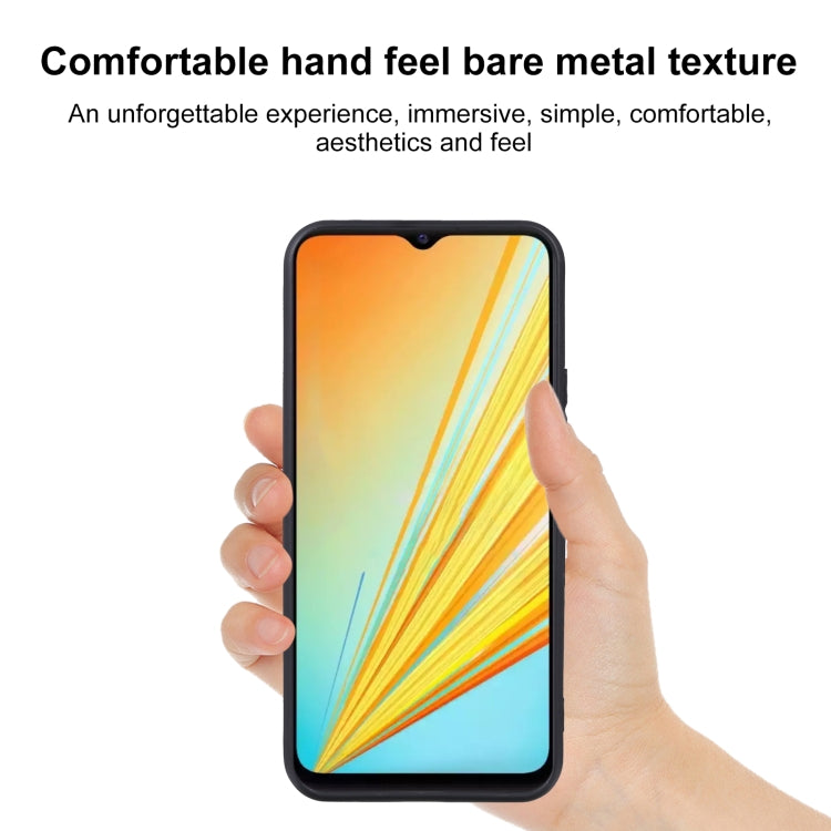 For vivo T1x India TPU Phone Case(Pudding Black)