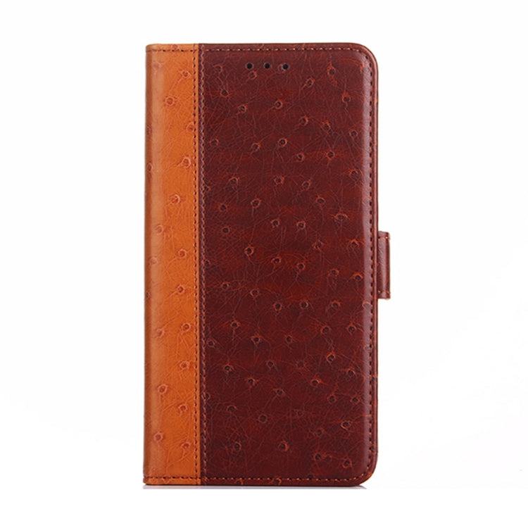 For Xiaomi Redmi Note 11 5G / Poco M4 Pro 5G Ostrich Texture Flip Leather Phone Case