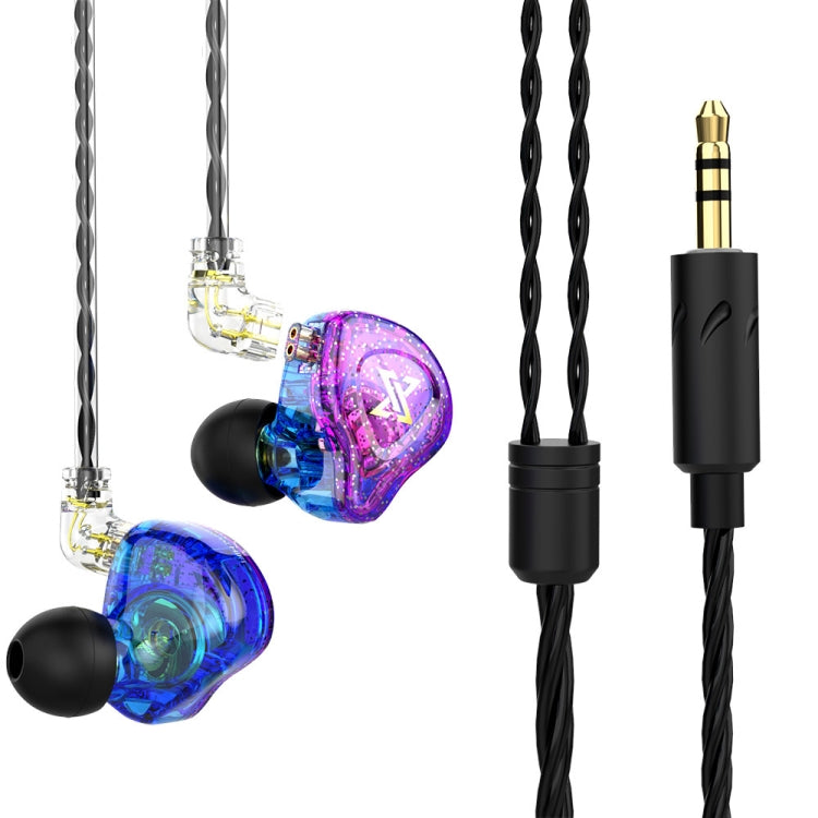 QKZ AK6 MAX In-ear Dynamic Subwoofer Wire-controlled Earphone, Version:Standard Version