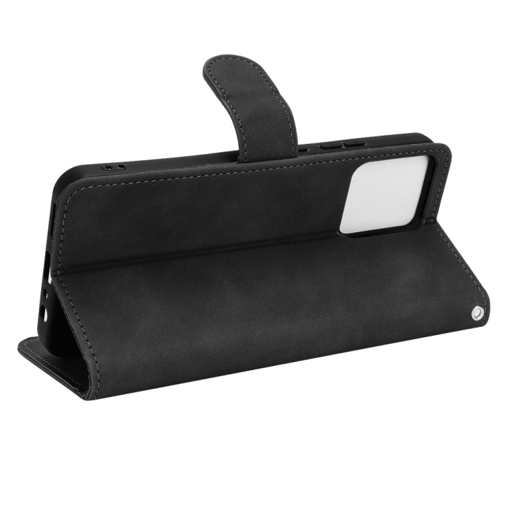 For Realme C30 4G Skin Feel Magnetic Flip Leather Phone Case