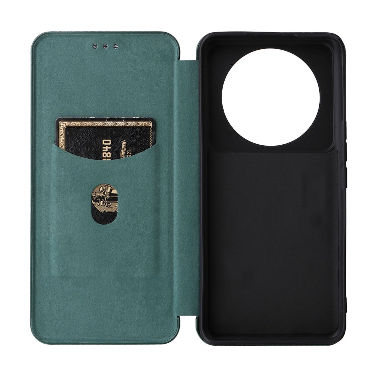 For Xiaomi Black Shark 5 Carbon Fiber Texture Flip Leather Phone Case