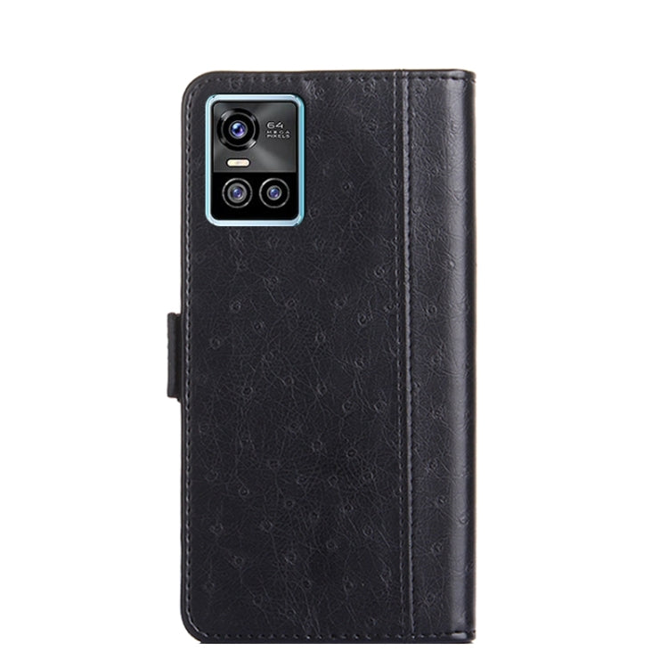 For vivo S10 / S10 Pro Ostrich Texture Flip Leather Phone Case