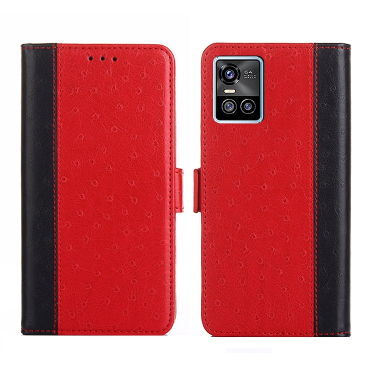 For vivo S10 / S10 Pro Ostrich Texture Flip Leather Phone Case