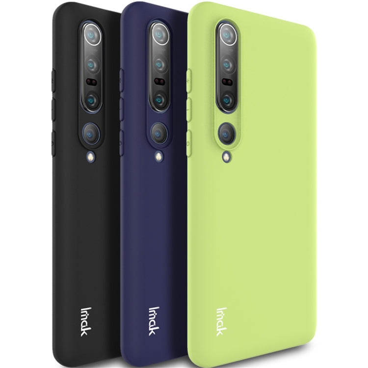 For Xiaomi Mi 10 Pro 5G IMAK UC-1 Series Shockproof Frosted TPU Protective Case(Blue)