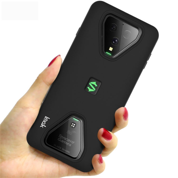For Xiaomi Black Shark 3 IMAK UC-1 Series Shockproof Frosted TPU Protective Case(Black)
