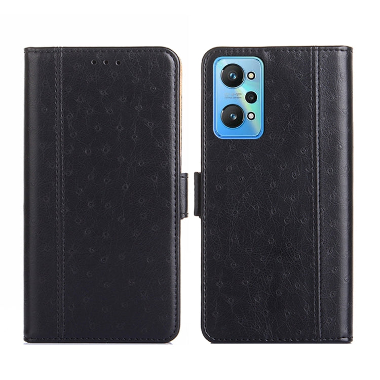For Realme GT Neo2 5G Ostrich Texture Flip Leather Phone Case