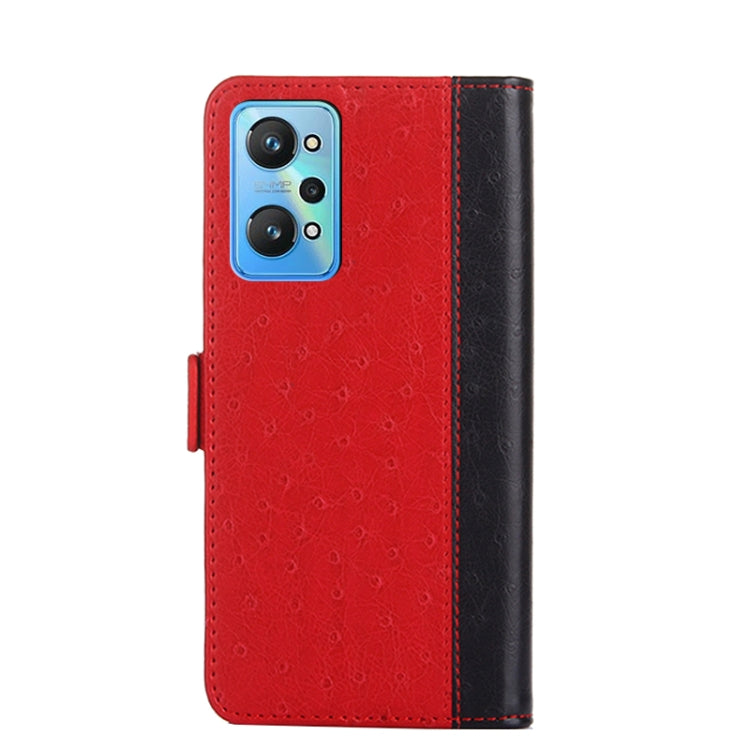 For Realme GT Neo2 5G Ostrich Texture Flip Leather Phone Case