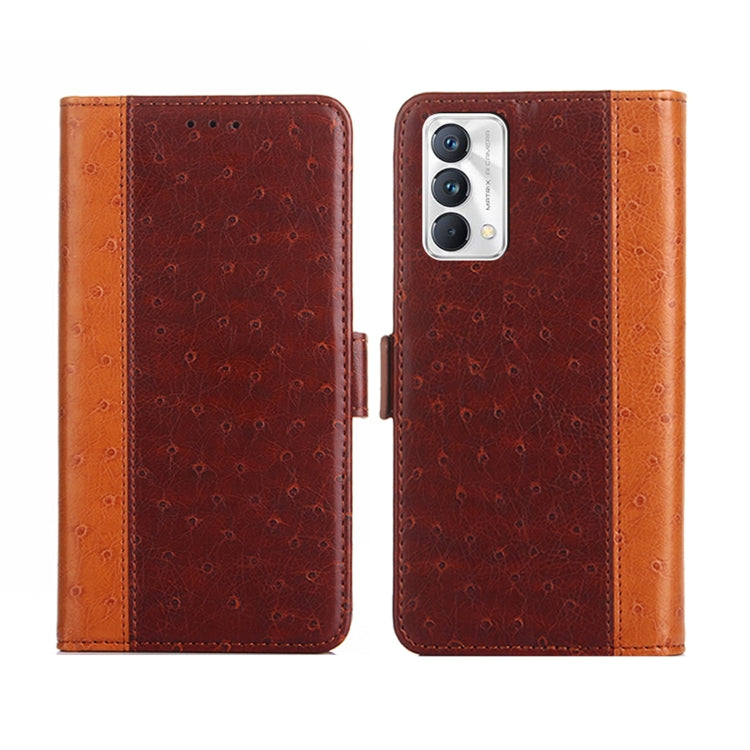 For Realme GT Master / Q3 Pro Carnival Ostrich Texture Flip Leather Phone Case