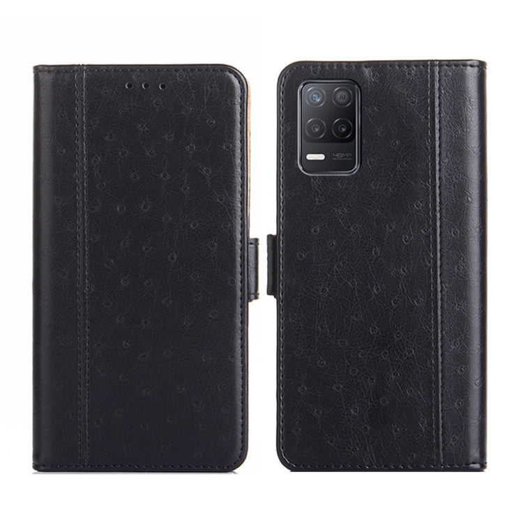 For Realme V13 5G Ostrich Texture Flip Leather Phone Case