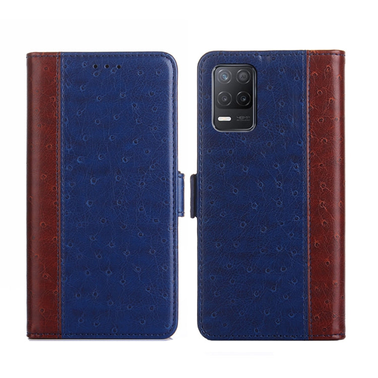 For Realme V13 5G Ostrich Texture Flip Leather Phone Case