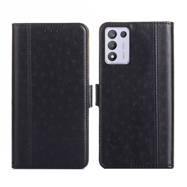 For OPPO K9s / Realme Q3s Ostrich Texture Flip Leather Phone Case