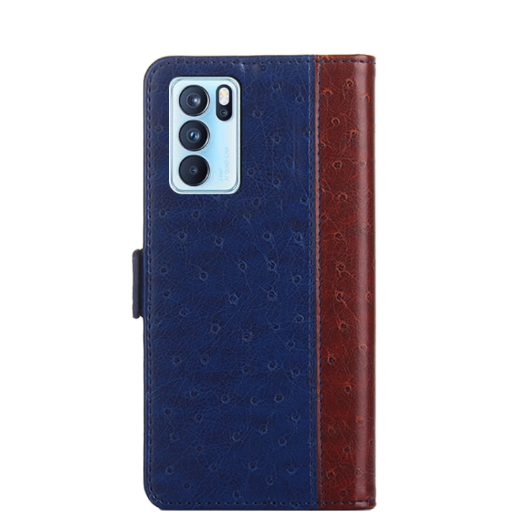 For OPPO Reno6 Pro 5G Ostrich Texture Flip Leather Phone Case