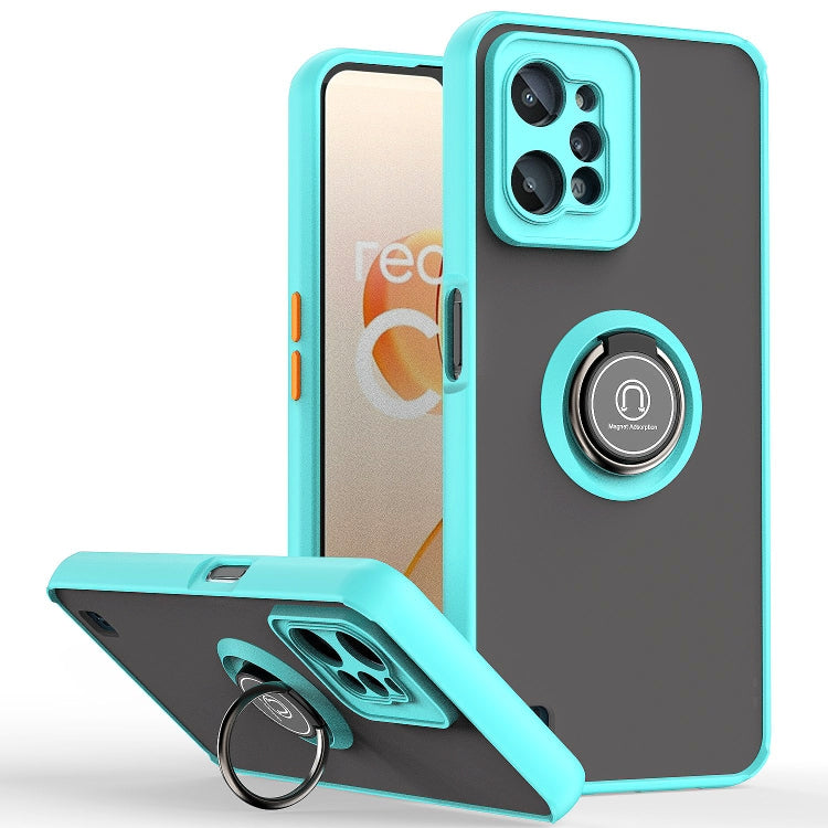 For Realme C31 Q Shadow 1 Series TPU and PC Phone Case