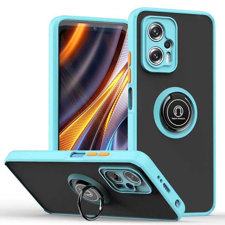 For Xiaomi Poco X4 GT Q Shadow 1 Series TPU and PC Phone Case