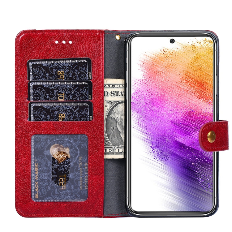 For OPPO Reno7 A JP Version Zipper Bag Leather Phone Case