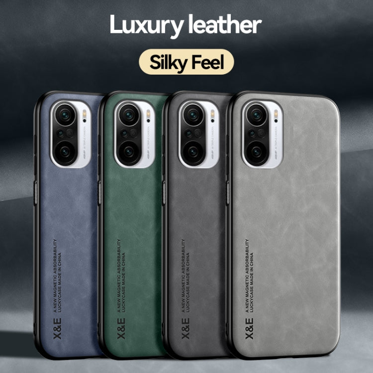 For Xiaomi Redmi K20 Skin Feel Magnetic Leather Back Phone Case