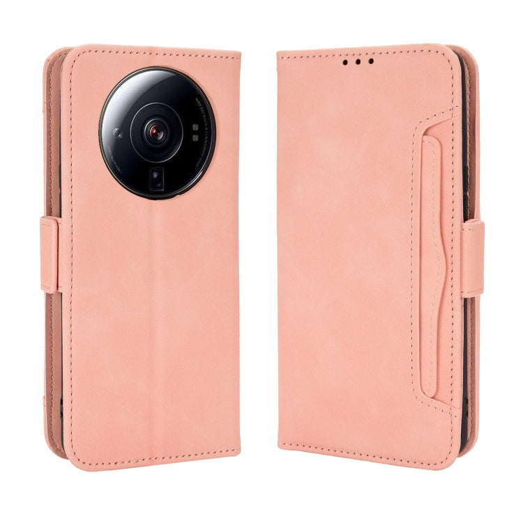 For Xiaomi 12S Ultra Skin Feel Calf Texture Card Slots Leather Phone Case