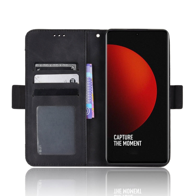 For Xiaomi 12S Ultra Skin Feel Calf Texture Card Slots Leather Phone Case