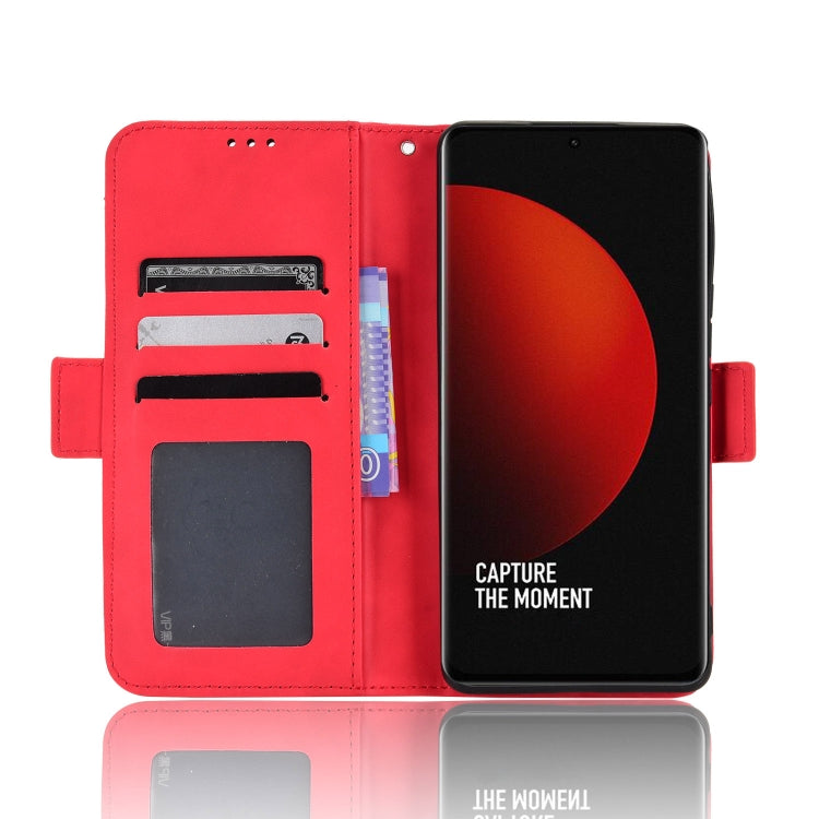 For Xiaomi 12S Ultra Skin Feel Calf Texture Card Slots Leather Phone Case