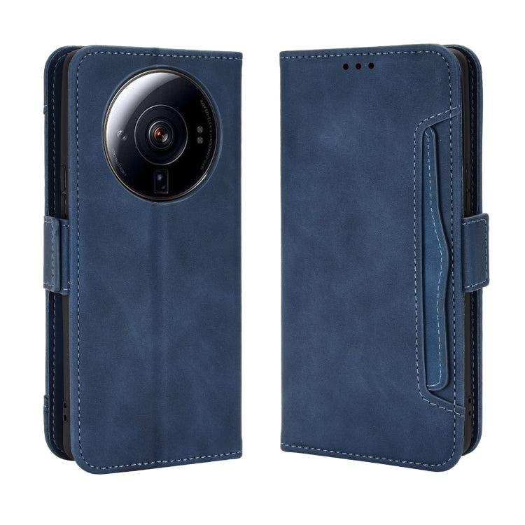 For Xiaomi 12S Ultra Skin Feel Calf Texture Card Slots Leather Phone Case