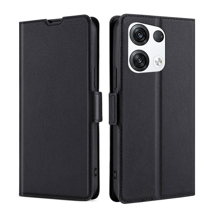 For OPPO Reno8 Pro+ 5G Ultra-thin Voltage Side Buckle Horizontal Flip Leather Phone Case