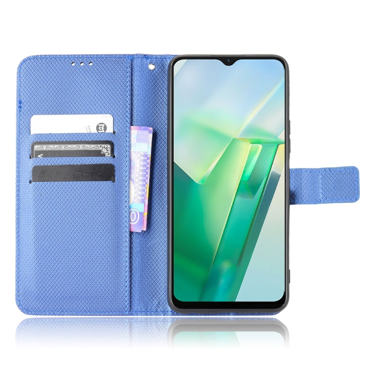 For vivo T2X 5G Diamond Texture Leather Phone Case