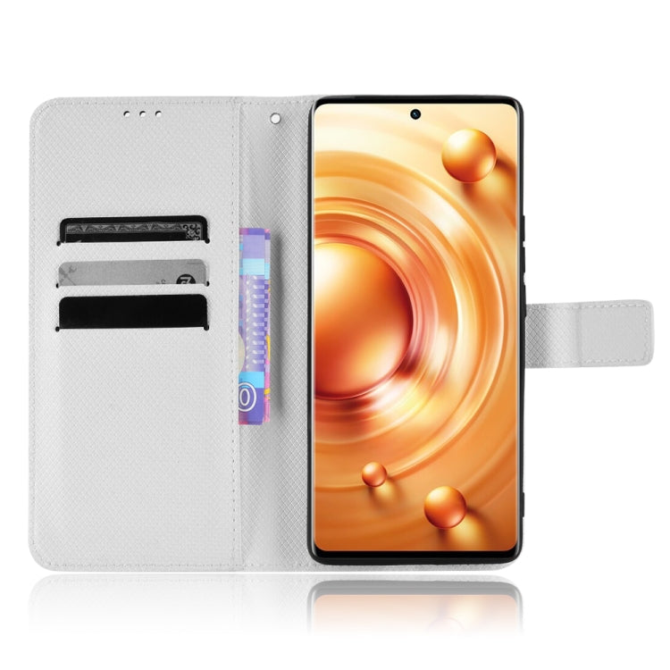 For vivo X80 Pro 5G Diamond Texture Leather Phone Case