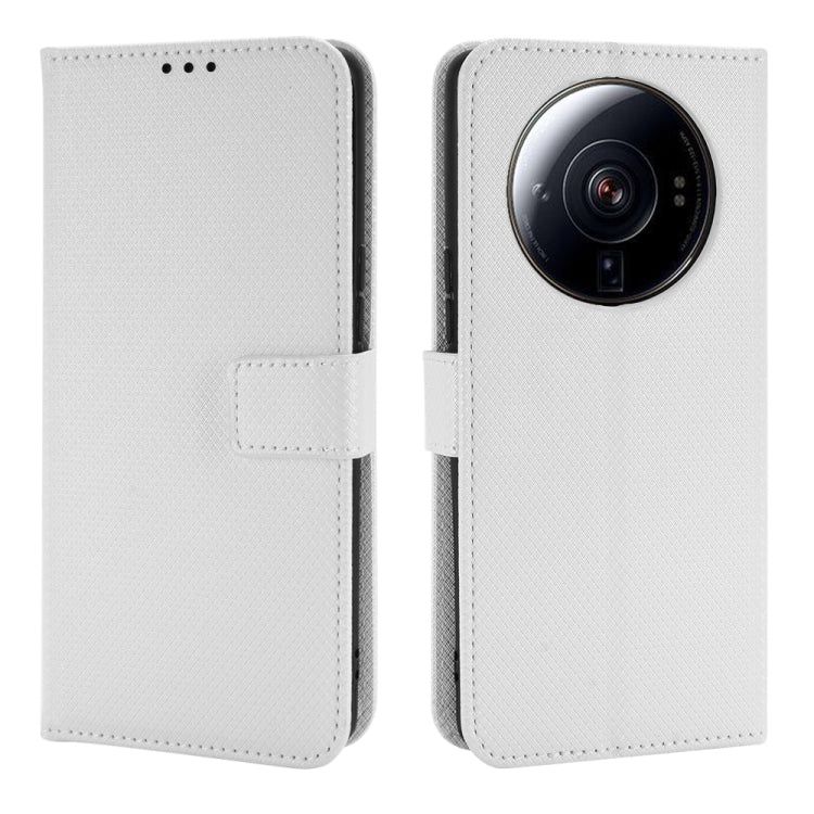 For Xiaomi 12S Ultra Diamond Texture Leather Phone Case