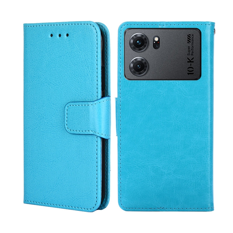 For OPPO K10 5G Crystal Texture Leather Phone Case