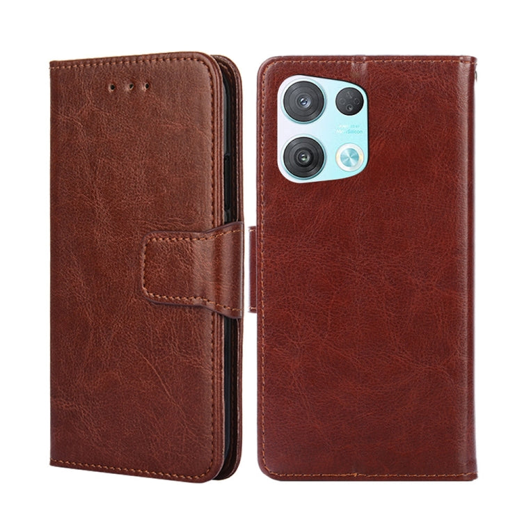 For OPPO Reno8 Pro 5G Crystal Texture Leather Phone Case