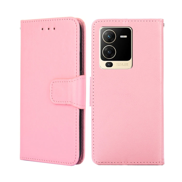 For vivo S15 5G Crystal Texture Leather Phone Case