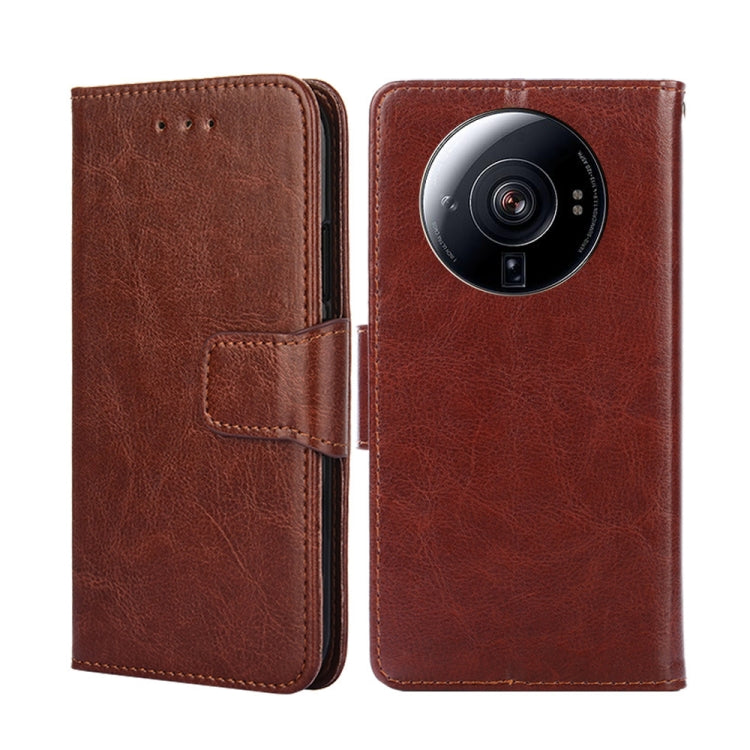For Xiaomi 12S Ultra Crystal Texture Leather Phone Case
