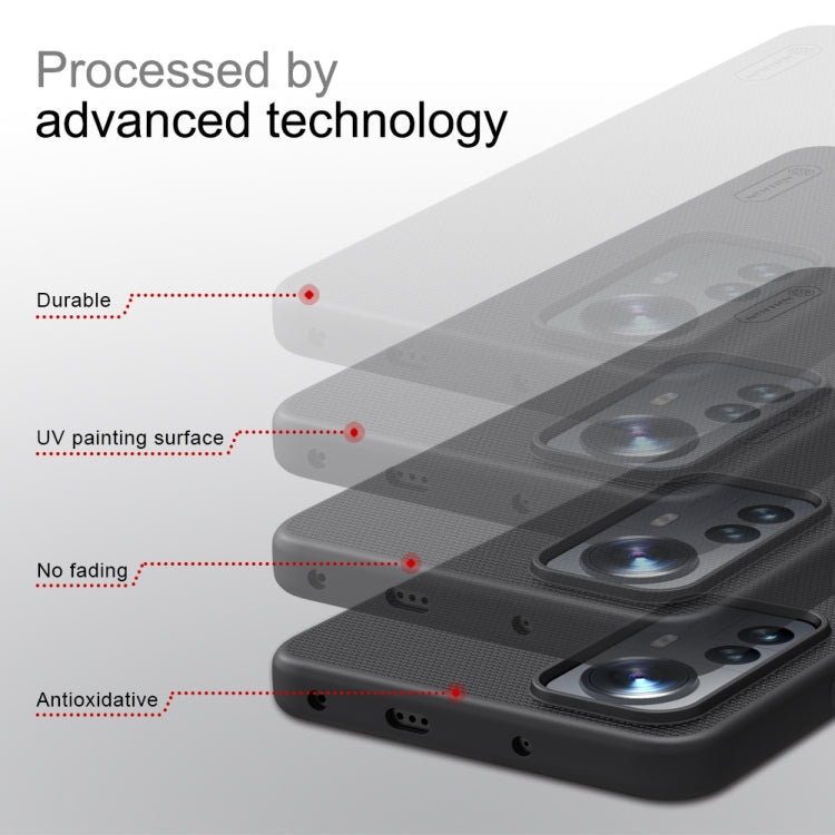 For Xiaomi 12 Lite NILLKIN Frosted PC Phone Case