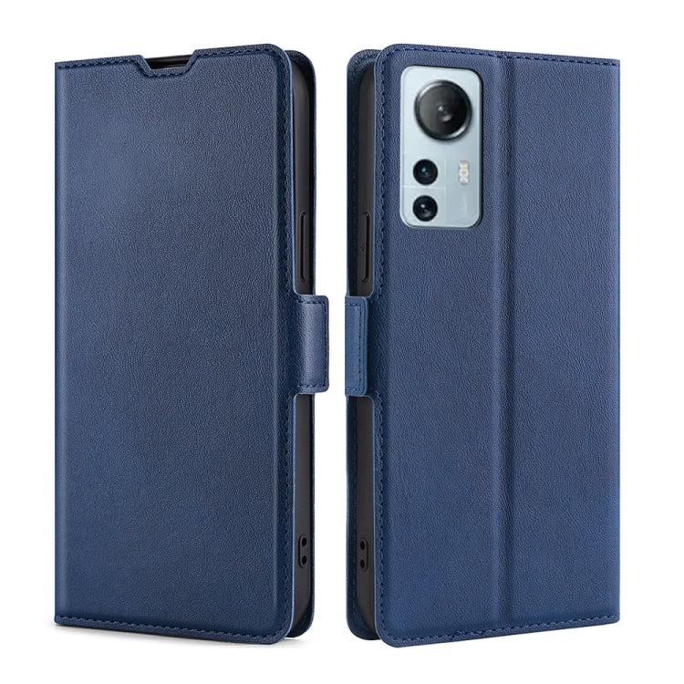 For Xiaomi 12 Lite Ultra-thin Voltage Side Buckle Horizontal Flip Leather Phone Case