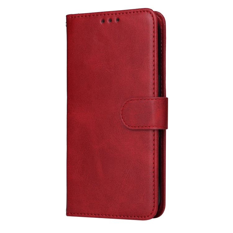 For Xiaomi Redmi K40S / Poco F4 Calf Texture Leather Phone Case