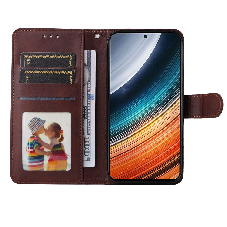 For Xiaomi Redmi K40S / Poco F4 Calf Texture Leather Phone Case