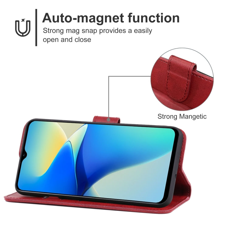 For vivo Y30 5G Leather Phone Case