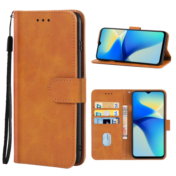 For vivo Y30 5G Leather Phone Case