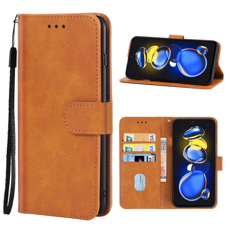 For Xiaomi Redmi K50i Leather Phone Case