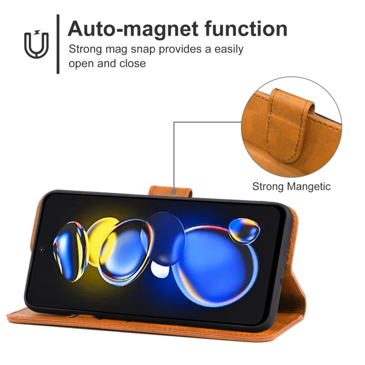 For Xiaomi Redmi K50i Leather Phone Case