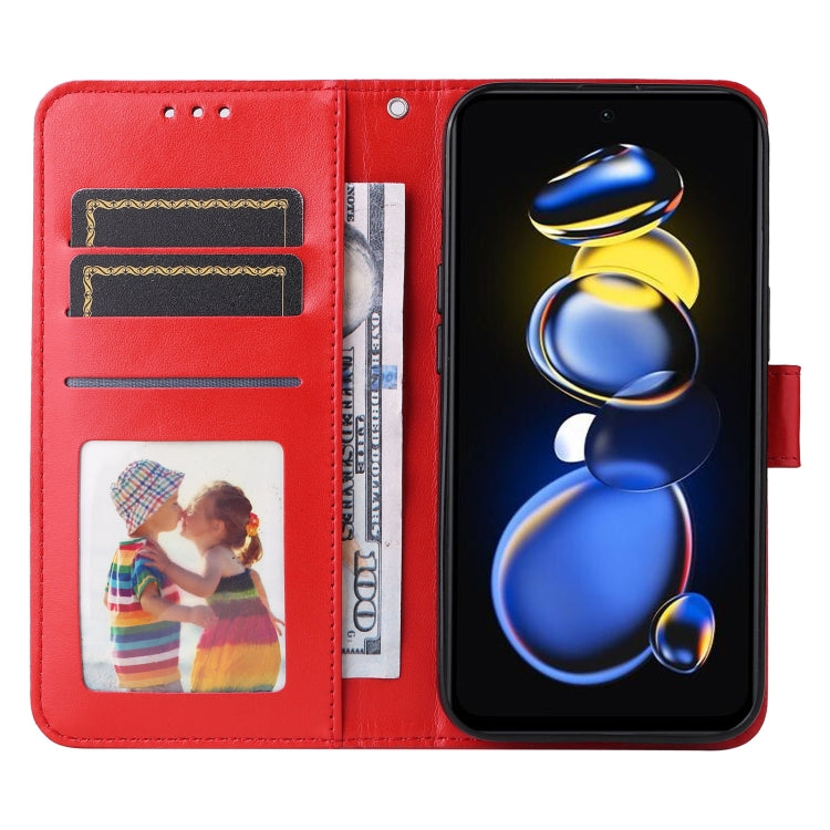 For Xiaomi Redmi Note 11T Pro/Poco X4 GT Embossed Sunflower Leather Phone Case