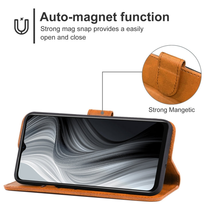 For Realme V20 5G Leather Phone Case