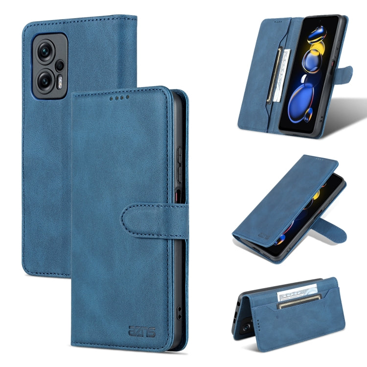 For Xiaomi Redmi Note 11T Pro / Poco X4 GT AZNS Dream II Skin Feel Horizontal Flip Leather Case