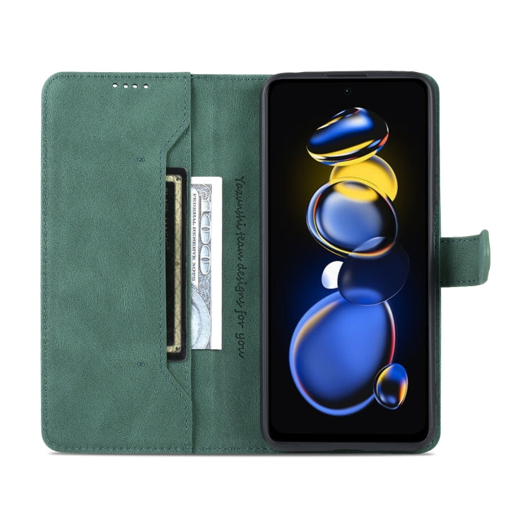 For Xiaomi Redmi Note 11T Pro / Poco X4 GT AZNS Dream II Skin Feel Horizontal Flip Leather Case