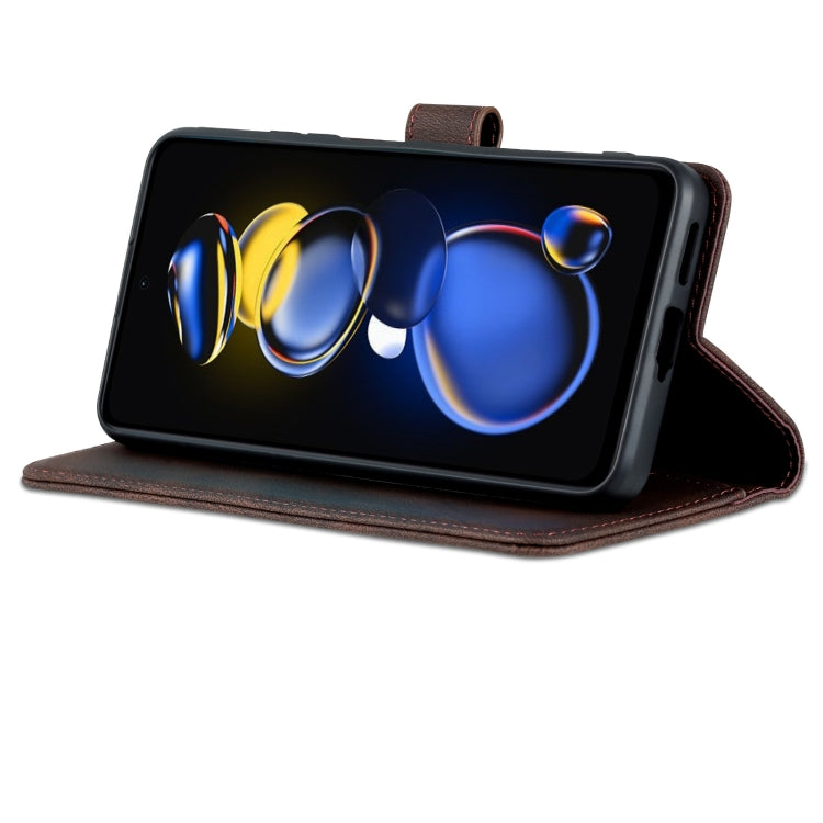 For Xiaomi Redmi Note 11T Pro / Poco X4 GT AZNS Dream II Skin Feel Horizontal Flip Leather Case