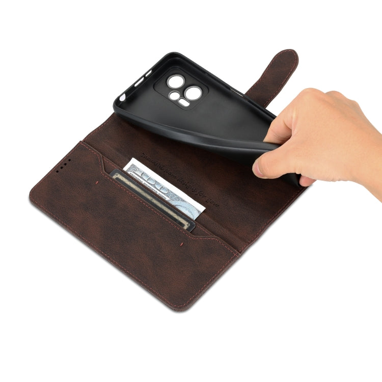 For Xiaomi Redmi Note 11T Pro / Poco X4 GT AZNS Dream II Skin Feel Horizontal Flip Leather Case